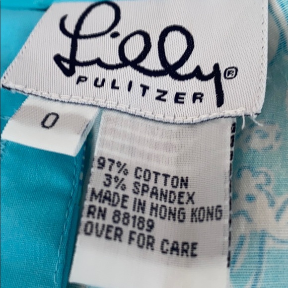 Oh so Lilly Pulitzer cropped with pelicans size 0 - Picture 5 of 5